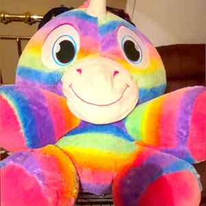 It’s a big unicorn stuffed animal.